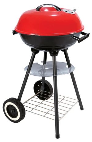 Kruhový gril je vyrobený z kvalitného oceľového plechu