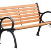 <p>Záhradná lavička je určená na vonkajšie sedenie. Základ lavičky je vyrobený z kovu