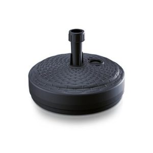 Stojan na slnečník je vyrobený z antracitového pevného plastu