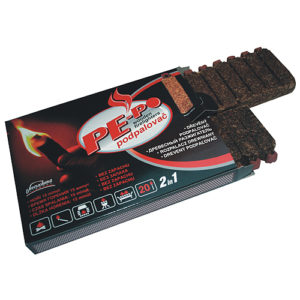 PE-PO drevený podpaľovač 2v1