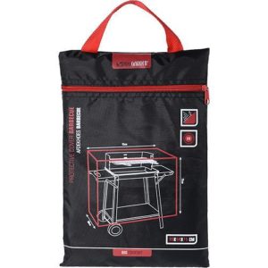 Obdĺžniková plachta je určená pre zakrytie vonkajšieho grilu. Plachta slúži pre účely ochrany grilu pred vonkajšími vplyvmi. Je vyrobená z polyesteru