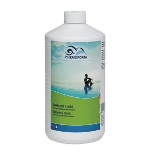 Základný čistič sa používa na čistenie pri vypustenom bazéne. Odstraňuje nánosy vodného kameňa