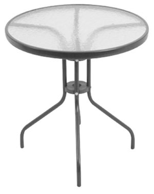 Stôl je vhodný pre umiestnenie na balkóny alebo terasy. Je menších rozmerov