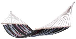 Závesná hojdacia sieť je skvelým prostriedkom na oddych v prírode alebo na záhrade. Sieť je pevná