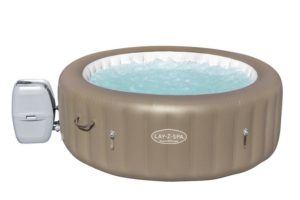Nafukovací vírivý bazén Bestway® Lay-Z-Spa® Spa Palm Springs s elektrickým ohrevom vody a filtráciou je ideálny pre romantické chvíle